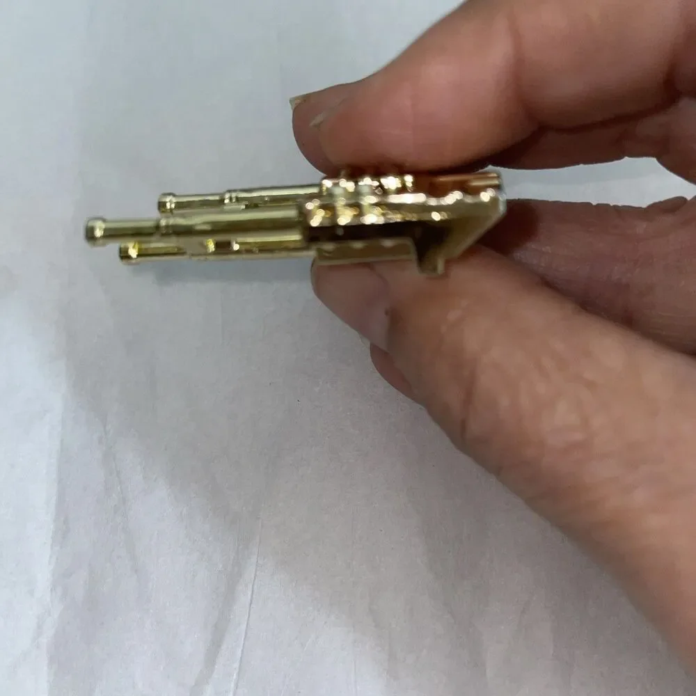 Vtg 1985Wheeled Warriors Armed Force TRI GUN Vehicle Gold Weapon & Missile Bomb